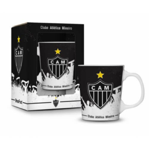 Caneca Porcelana Premium Atlético 280ml