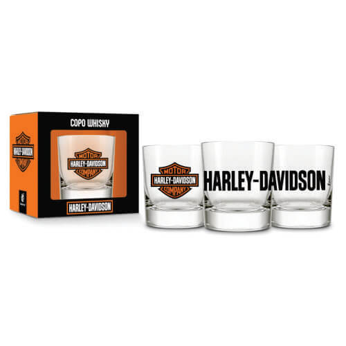 Copo Whisky Atol Harley Davidson 310ml