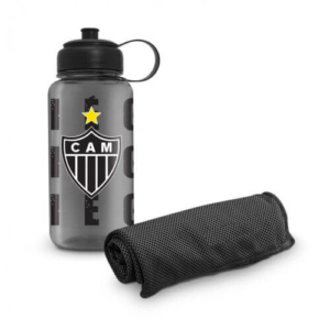Garrafa e Toalha Fit Atlético