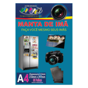 Manta De Imã A4 Espessura 0.3 mm