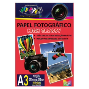 Papel Fotográfico A3 - 150g