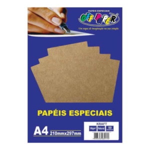 Papel Kraft Natural A4 - 180g