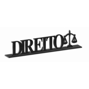 Placa Decorativa MDF Direito
