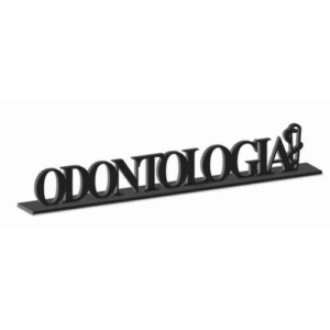 Placa Decorativa MDF Odontologia