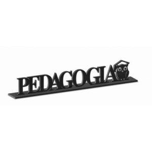 Placa Decorativa MDF Pedagogia