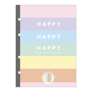 Bloco Para Fichário 80 Folhas Happy