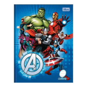 Caderno Caligrafia Capa Dura 40 Folhas Avengers