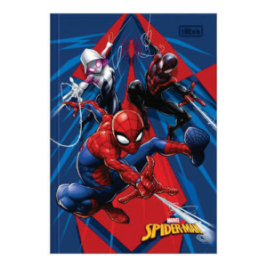 Caderno Brochura Universitário Capa Dura 48 Folhas Spider - Man