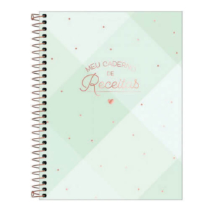 Caderno De Receitas Capa Dura 80 Folhas Soho
