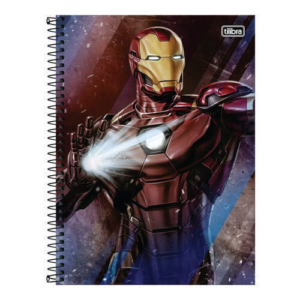 Caderno Universitário Capa Dura 80 Folhas Avengers