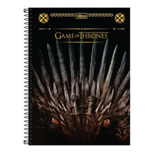 Caderno Universitário Capa Dura 160 Folhas Game Of Thrones