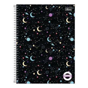 Caderno Universitário Capa Dura 160 Folhas Pepper Feminino