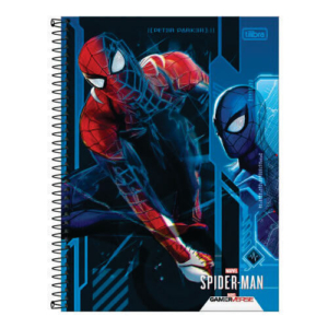 Caderno Universitário Capa Dura 80 Folhas Spider Man Game