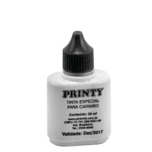 Tinta Para Carimbo Automático 30ml Preto