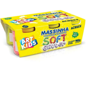 Massa De Modelar Soft Glitter 150g