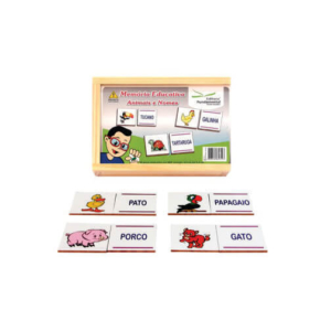 Memória Educativa Animais e Nomes