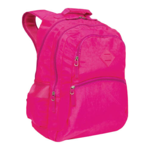 Mochila College Crinkle Pink