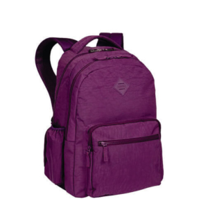 Mochila College Crinkle Uva