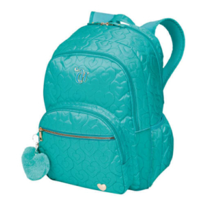Mochila Grande Capricho Crush Turquesa