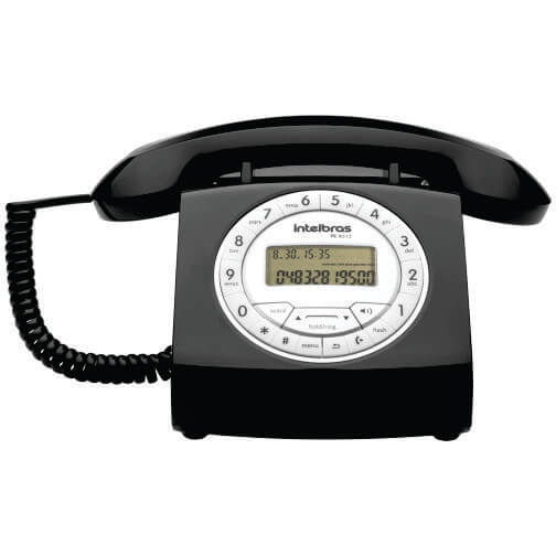 Telefone Com Fio Tc 8312 Preto