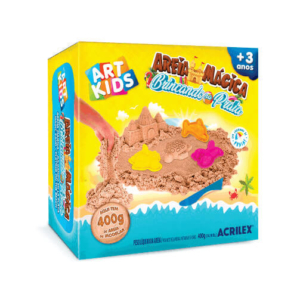 Areia Mágica Brincando Na Praia Mini