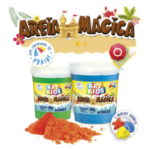 Areia Mágica 200G Art Kids