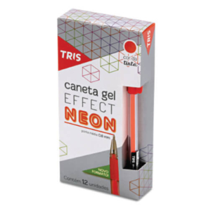 Caneta Gel Tris Effect Neon