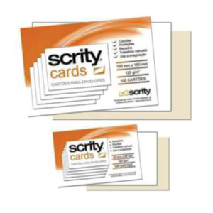 Cartão Scrity Cards 100 x 150