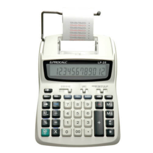 Calculadora Com Impressão LP25 Procalc