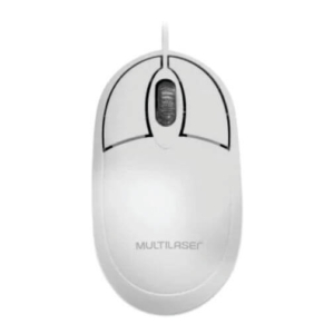 Mouse Óptico Multilaser Branco