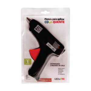Pistola Para Aplicar Cola Quente Grande Leonora