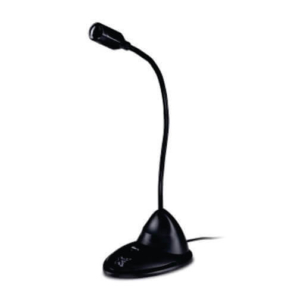 Microfone Stand de Mesa Preto P2 Maxprint