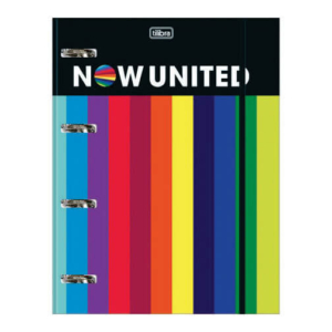 Caderno Argolado Cartonado Now United