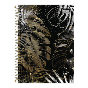 Caderno Capa Dura Espiral 1/4 80 Folhas E&W