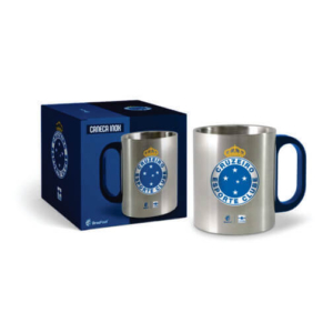 Caneca Metal Inox - Cruzeiro
