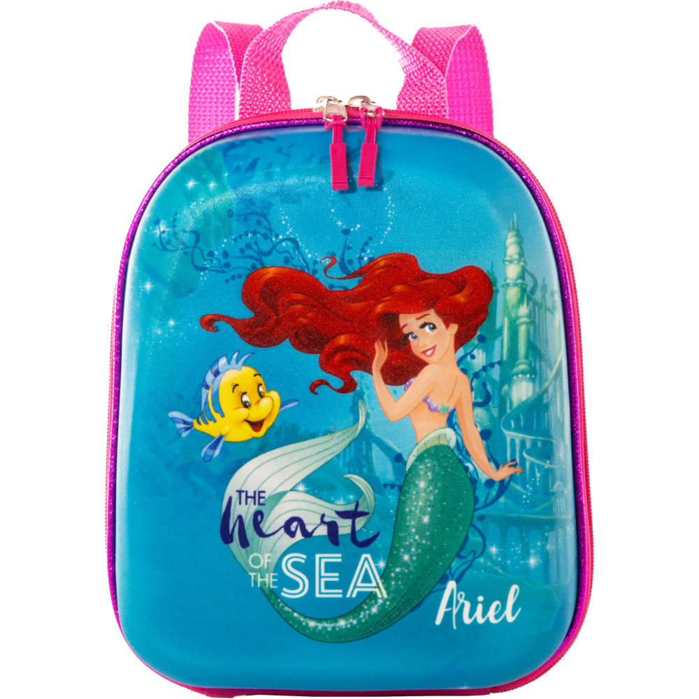 MOCHILA BAÚ PRINCESA PEQUENA SEREIA 3855