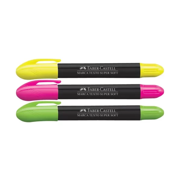 CANETA MARCA TEXTO GEL SUPERSOFT