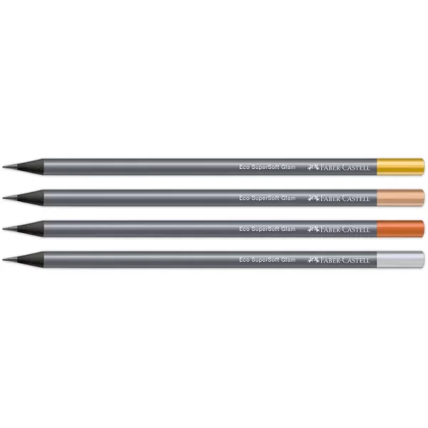 LÁPIS GRAFITE ECO SUPERSOFT GLAM FABER CASTELL - Image 2