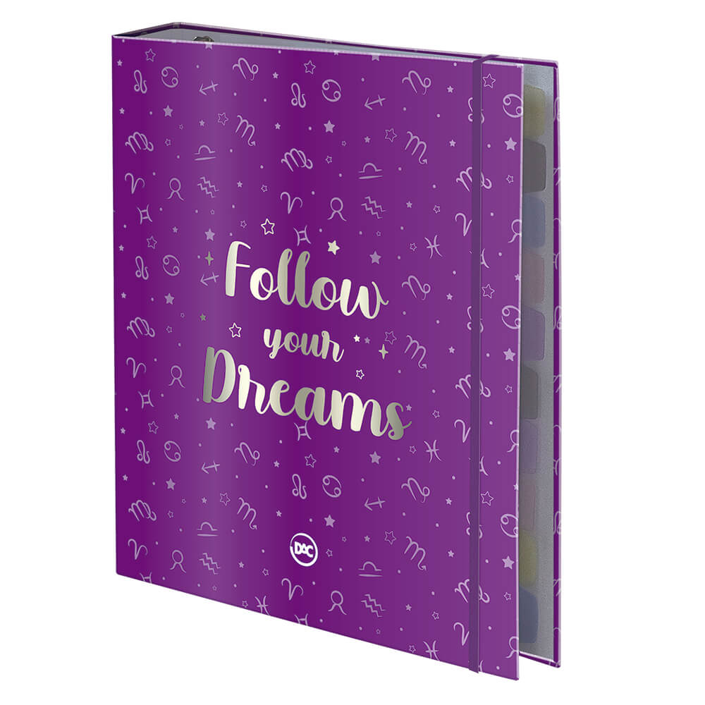 CADERNO ARGOLADO SIGNOS 48 FL REF 3297