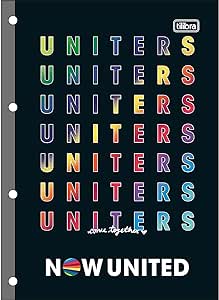 BLOCO PARA CADERNO ARGOLADO  80F NOW UNITED TILIBRA