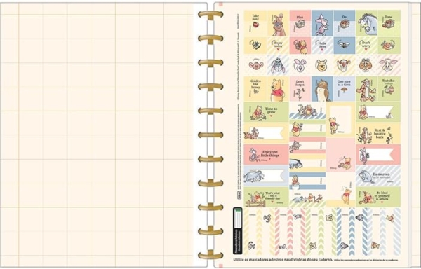 CADERNO TILIDISCO UNIV 160F POOH - Image 2