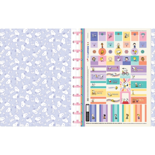CADERNO TILIDISCO UNIV 160F SNOOPY - Image 2