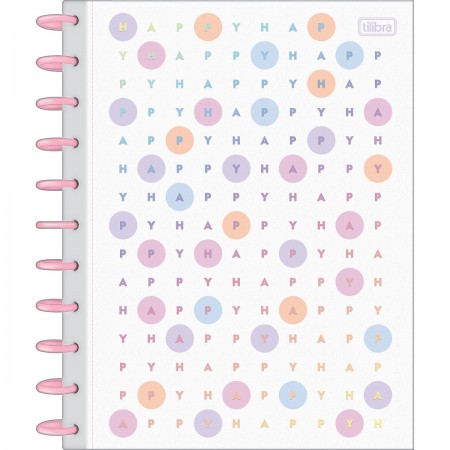 CADERNO TILIDISCO COLEG 160F HAPPY