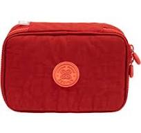 ESTOJO ESCOLAR BOX TRENDY VERMELHO 12518
