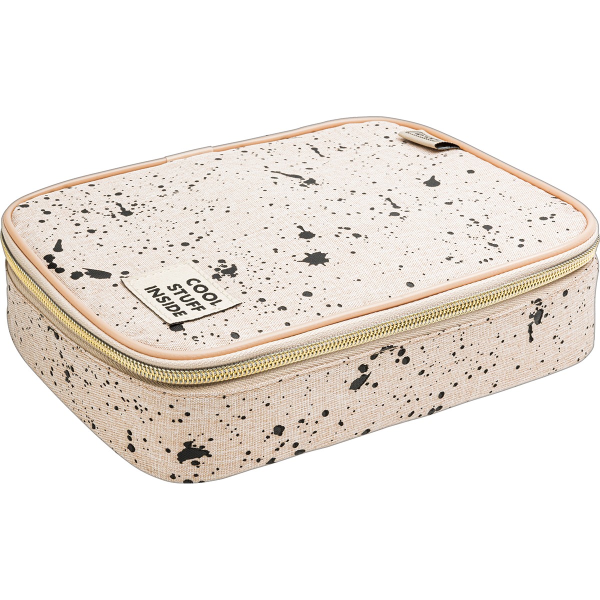 ESTOJO ESCOLAR BOX ACADÉMIE NATURAL BEGE