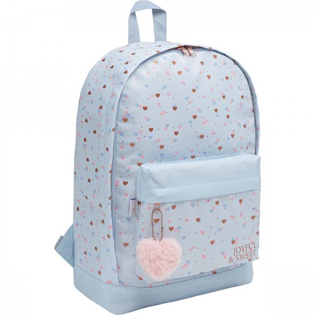 MOCHILA ACADÉMIE CORAÇÃO METALIZADO TILIBRA